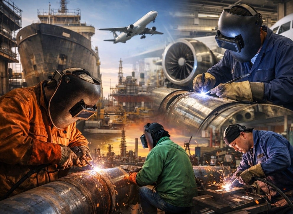 Welding - From Shipyards To Aerospace